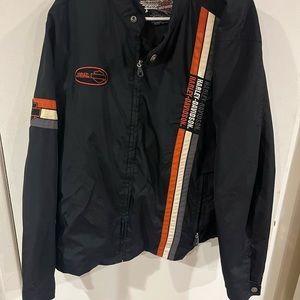 Mens Authentic Harley Davidson Windbreaker XL